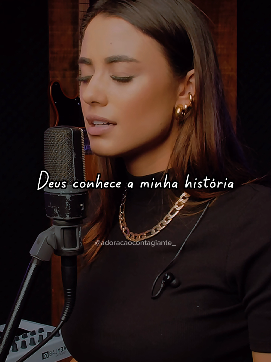Deus conhece a minha história 🙌 . #musica #musicagospel #Deus #statusgospel #louvor #hinosevangelicos #isadorapompeo 
