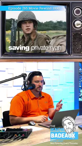 Saving Private Damon. iKnowBadeaux Podcast 265: Movie Rewind 1998 #nostalgia #SavingPrivateRyan #MattDamon
