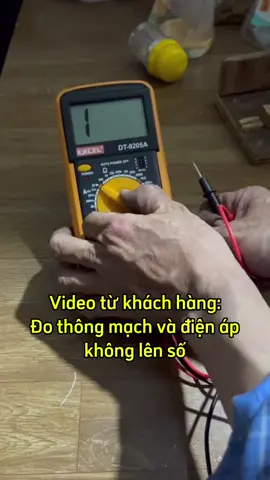 Cách kiểm tra que đo củ đồng hồ đo điện #donghododien 