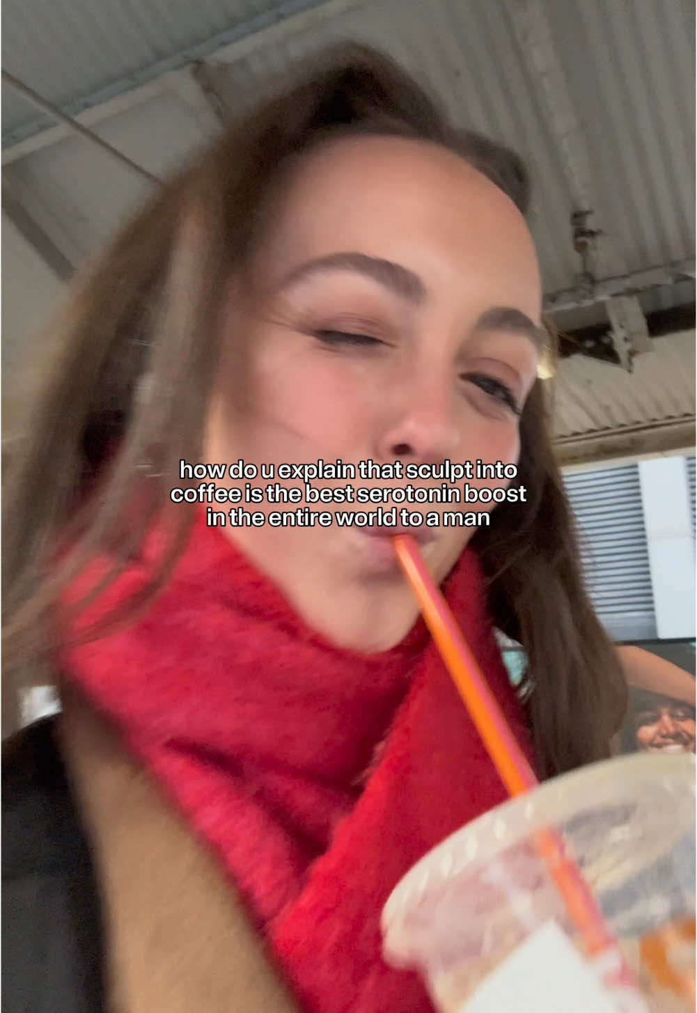 Better than dr!gs if u ask me  #yogasculpt #sculpt #yoga #corepower #explainthistoaman #dunkin #icedcoffee #serotonin 