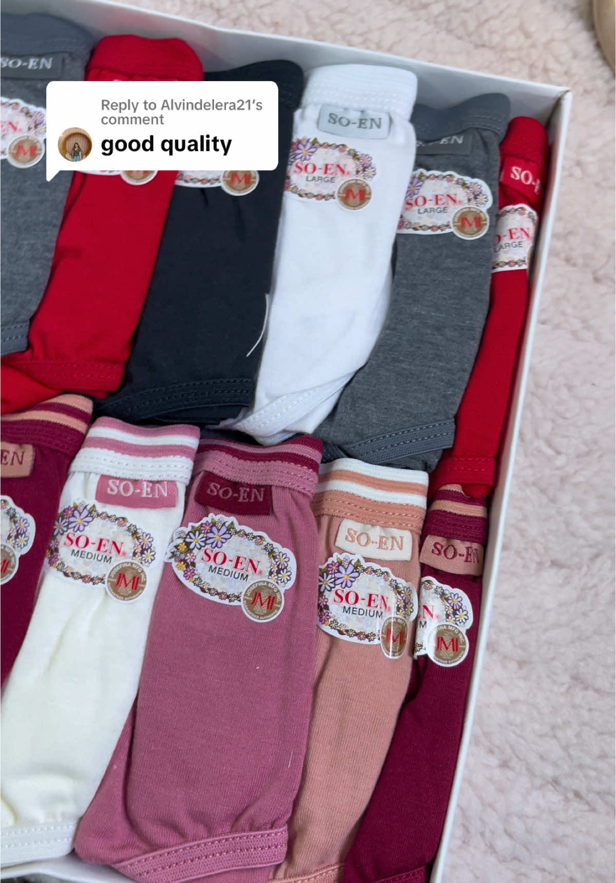 Replying to @Alvindelera21 SOEN ORIGINAL LADIES BIKINI PANTY FOR WOMEN Comfort #soenpanty12pcs #pantysoen #soen #underware #bikinipanty 