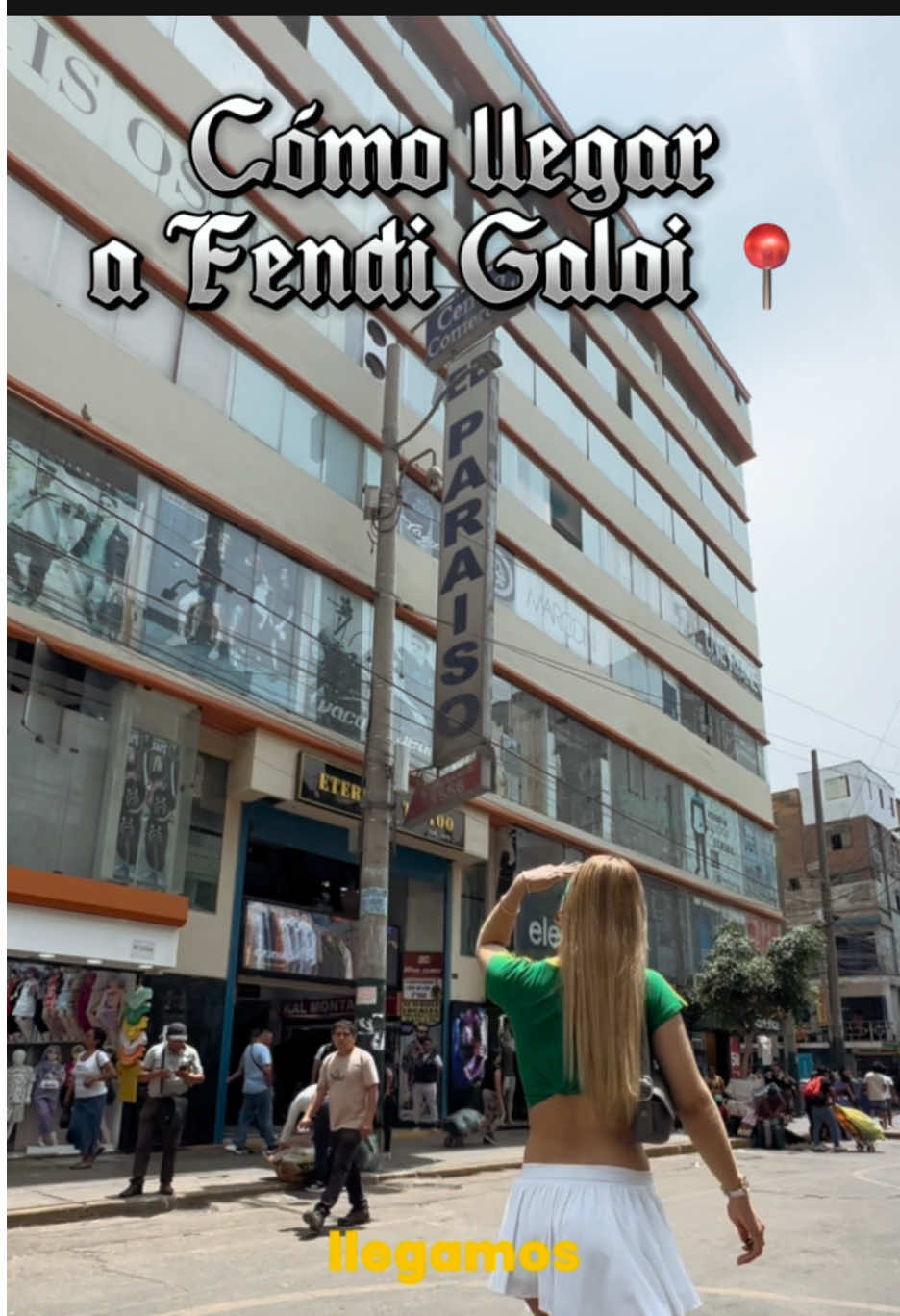 Cómo llegar a Fendi Galoi 😈 📍GAMARRA. #fendigaloi #galoi #gamarra #drip #lima #ropa #streetwear #fyp #viral #niketech 