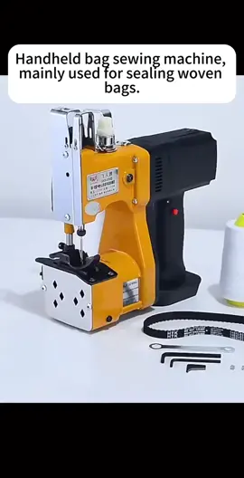 Handheld bag sewing machines are mostly used for sealing various woven bags or splicing fabrics with low requirements.
 The machine has two types: plug-in type and battery type.
 If you are interested, please leave a message or send a private message#handheldsewingmachine #bagsewing #bagsewingmachine #sewingforyoupage #wovenbagsealing #sealing #sealing 