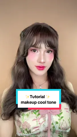 Membalas @M.JAMIL FARIS Cool tone makeup🥰 #tutorial #gayadirumah #cooltone #barbiecianjur 