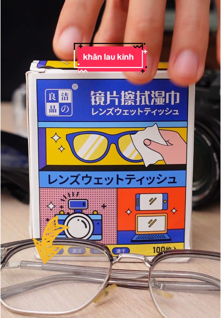 khăn này đúng là cứu tinh cho những ai đeo kính | khăn lau kính đa năng | Nhân check #letnhancheck #review #tet2025 #samtetbaovui 