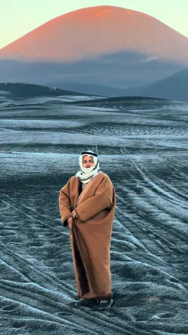 صقيع حرة #العيص #المدينه_المنوره_ 