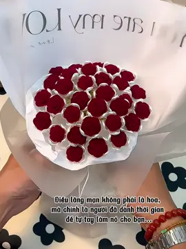 Chắc chắn tình yêu anh ấy dành cho bạn rất nhiều #DIY #handmade #quatangbangai #fyp #hoatulam 