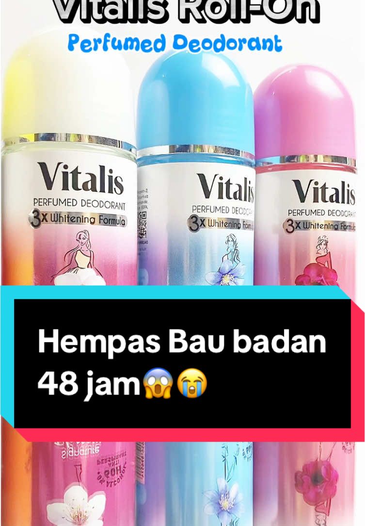 Vitalis perfumed Deodorant ✨💫#junkiemakeup #fypage #fypdongggggggg #deodorant #wangiseharian 