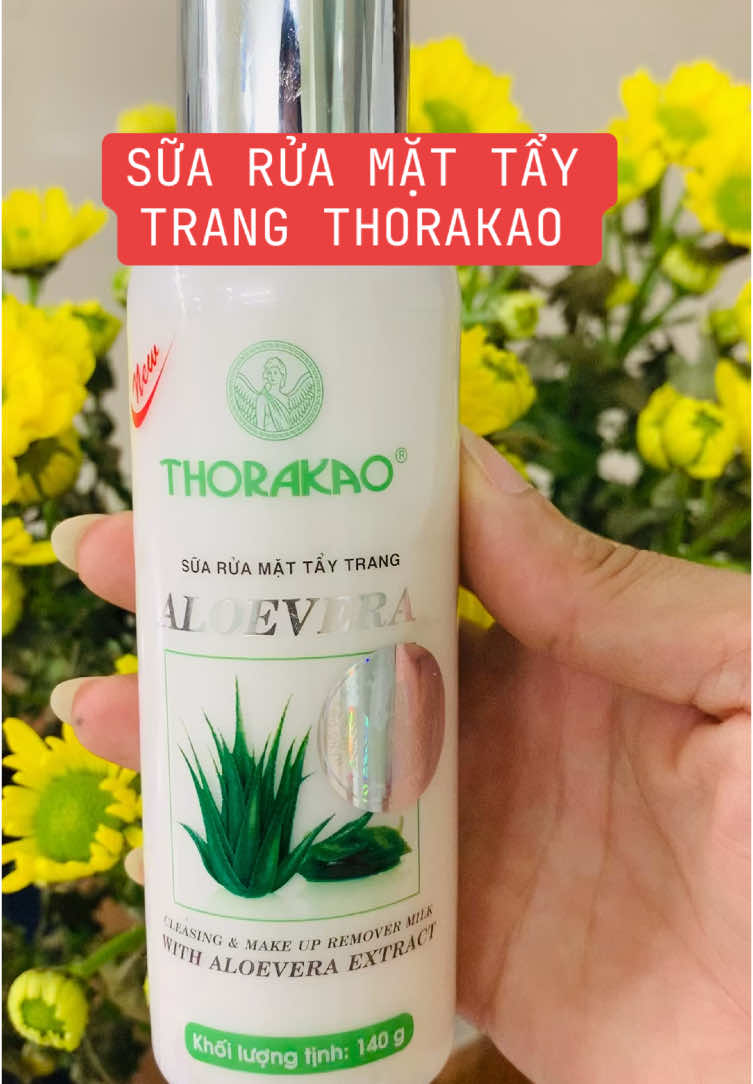Sữa Rửa Mặt Tẩy Trang 2IN1 Thorakao Nha Đam 140G 