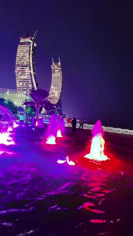 Beauty of Doha Qatar Lusail City 🌇♥️🌃#beauty #lusail #city #dohaqatar #with #lovers #song #rahatfatehalikhan #song #dohaqatar #qatarguy143 #viralvideo #fypシ #fypシ 