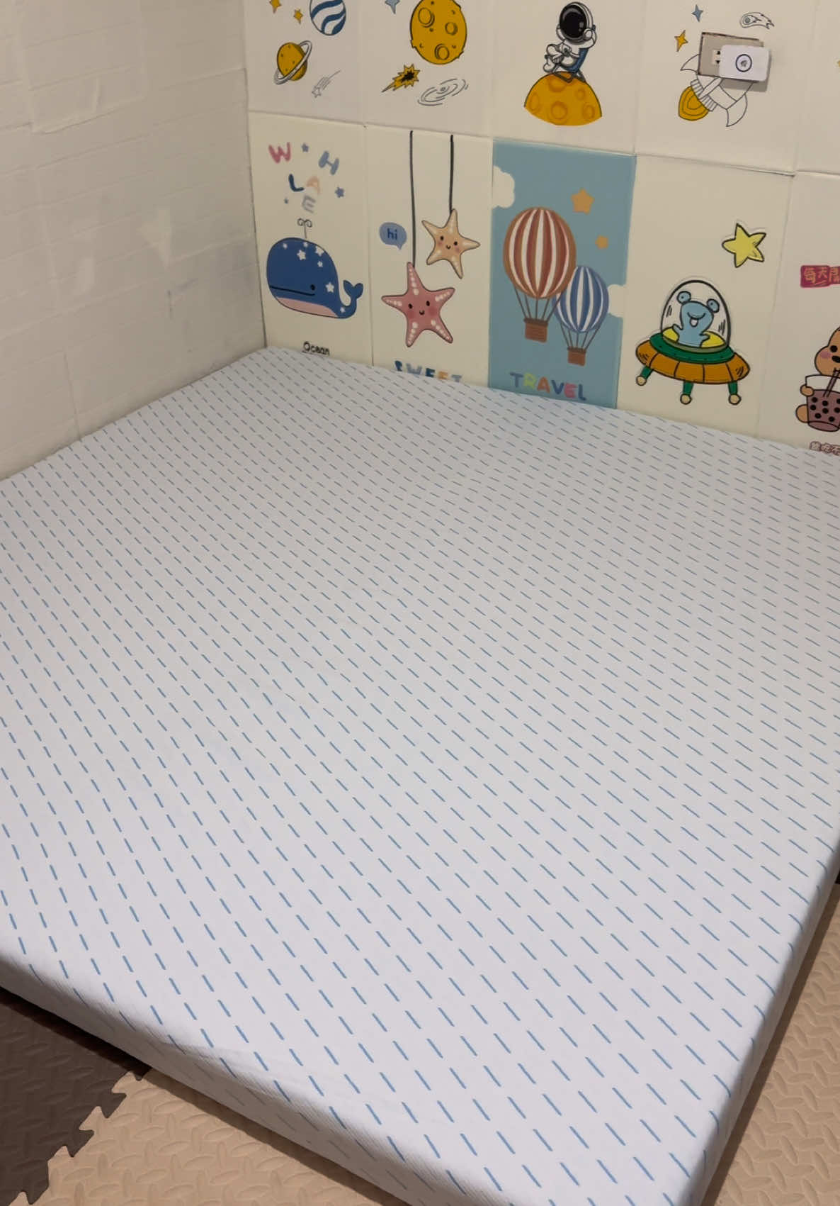 Finally, nakapagpalit na rin ng foam mattress yung dating taga salo lang ng kama ng iba 🥹🫶🏻 #dreamefoammattress #foammattress 