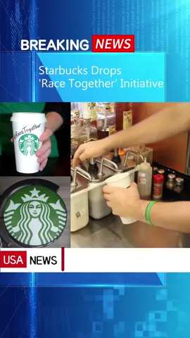 Starbucks Drops 'Race Together' Initiative#new #breakingnews  #greenscreen#new #breakingnews  #greenscreen #news #fpy #starbucks #us #initiative 