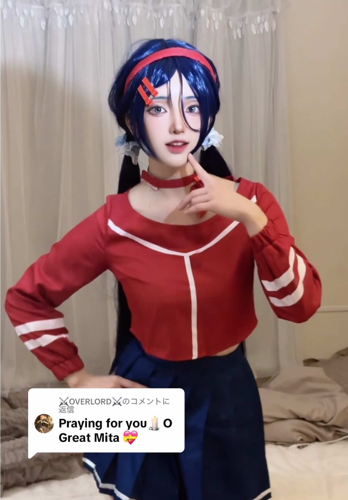 @⚔️OVERLORD⚔️に返信 Crazy mita is the best mita ❤️‍🩹🔪🥀#miside #ミタ #mita