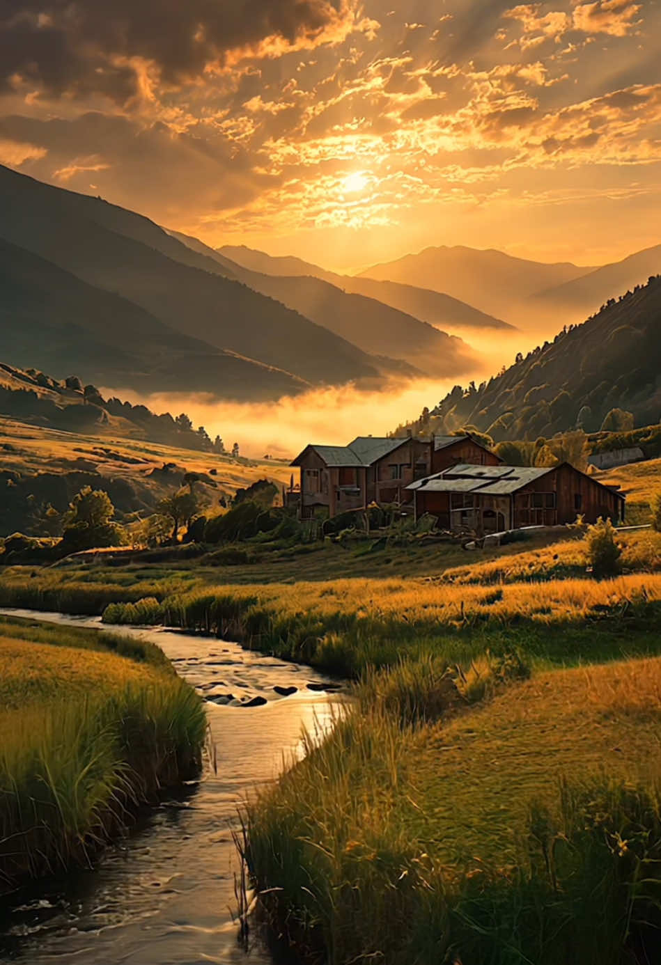 Beautiful alpine landscape #fyp #foru #foruyou #beautiful #positivevibes #feelinggood #beautifuldestinations #mood #moody #aesthetics #aestheticvideos #relax #relaxing #relaxation