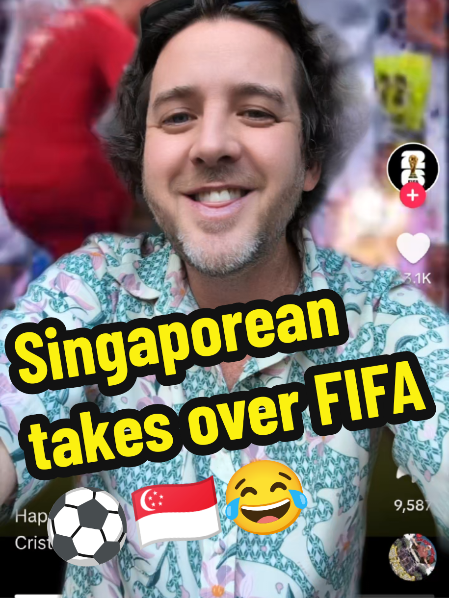 Singaporean intern takes over FIFA socials #cr7 #fifa #ronaldo #singapore #sgtiktok #tiktoksg #football #hack #hacked #socialmedia #sg #singlish #english #engkishteacher #vocabulary 