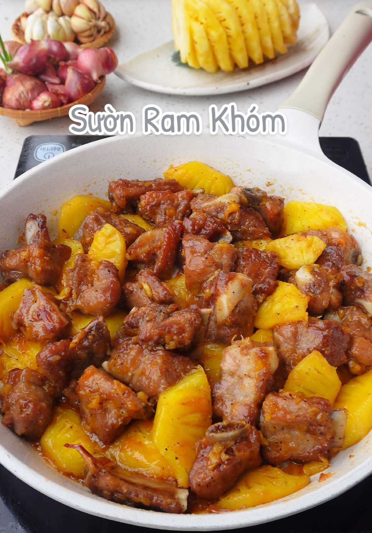 Tết xong rồi nay chuyển qua series cơm nhà nhe mấy chị ơi, Nay cơm nhà có món Sườn Ram Thơm #Ancungtiktok #LearnOnTikTok #anngonnaugon #tranquocthai 