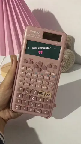 beautiful nga 😍 #scientificcalculator #pinkcalculator #casiocalculator #studentsessentials #accountancystudent #affiliatemarketing #fyp #fypシ 