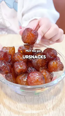 Mứt táo gai 🍎nhà Ursnacks #ursnacks #muttaogai #ănvặt #cherryunboxx #muataitiktok #xuhuong #unboxing #fyp 