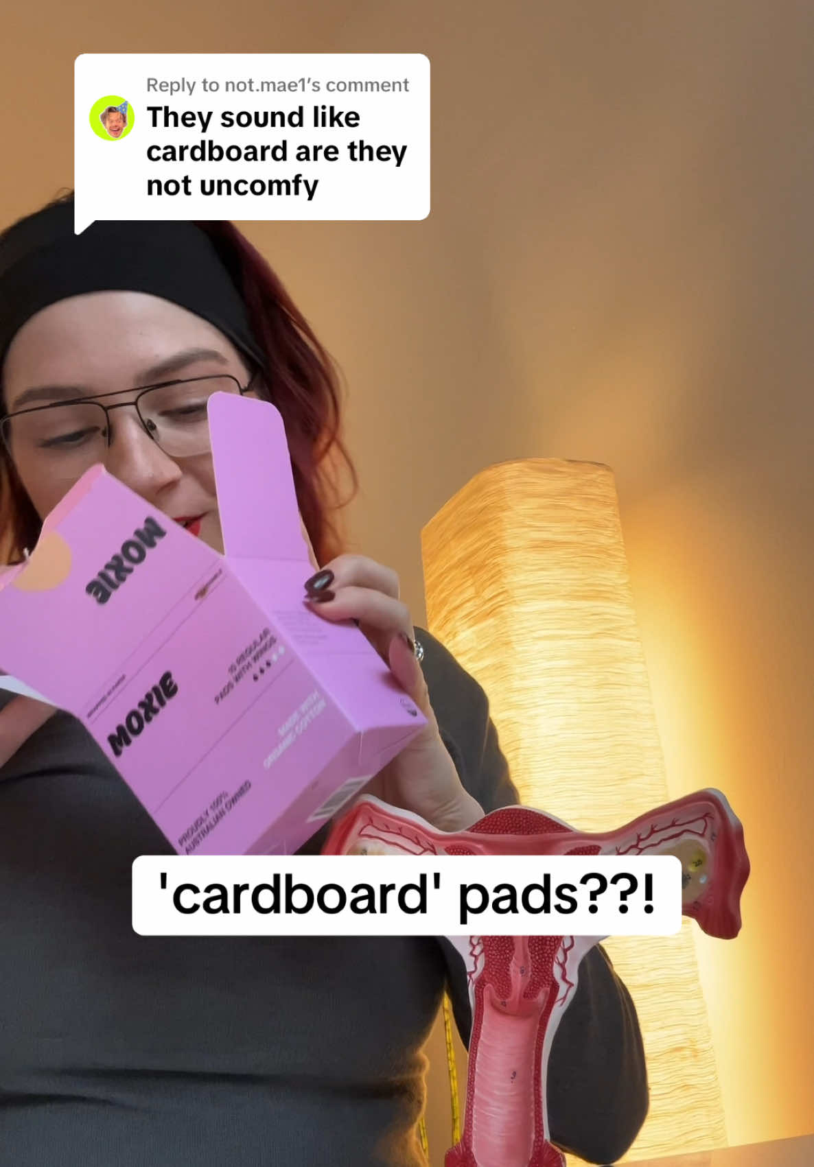 Replying to @not.mae1 what do moxie pads feel like? ☁️ ☁️ now at @Coles and @Chemist Warehouse Official ❤️ #organiccotton #pads #supersoft #moxie #periodcare #periodtips #amsr 