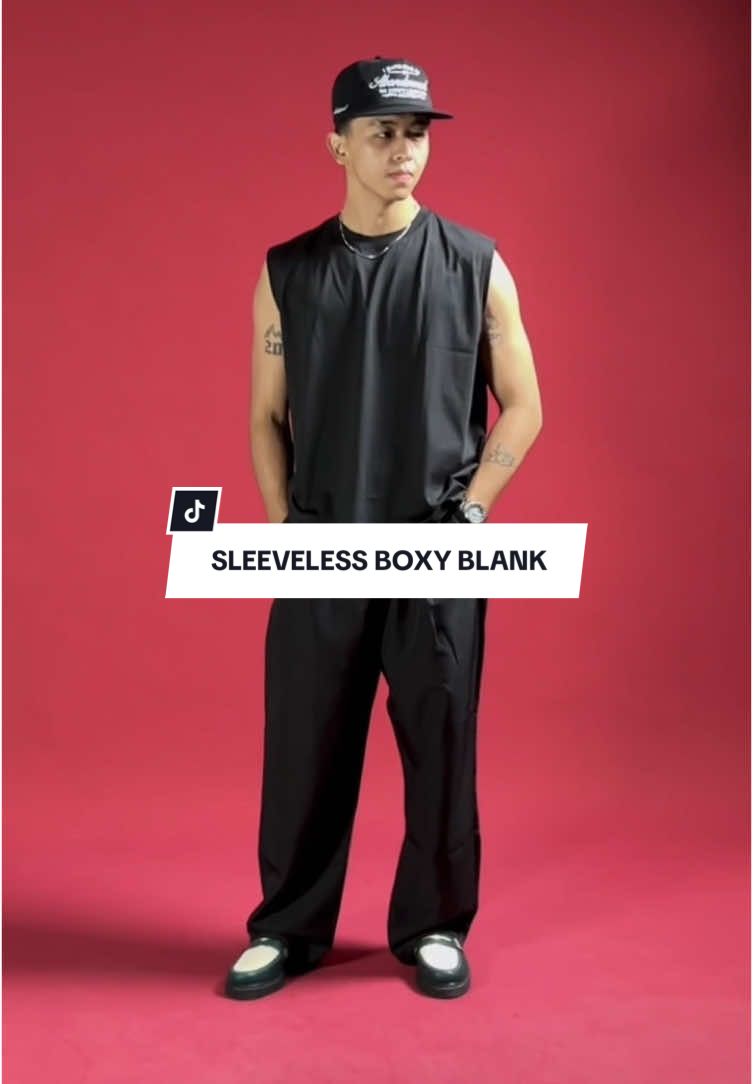 NEW SLEEVELESS BOXY BLANK AND LONGPANTS DAPPER MOSS OUT NOW !  #exhaleapparel 