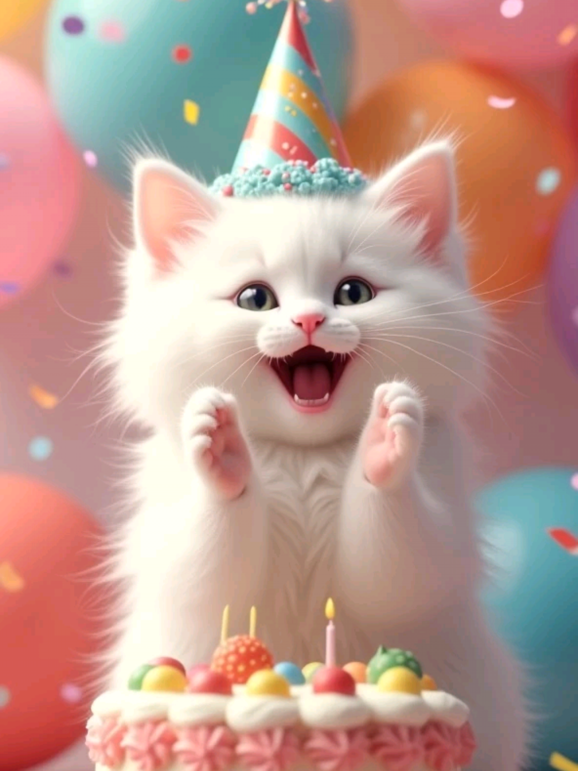 Parabéns #parabensgalinhapintadinha #galinhapintadinha #musicasinfantis #babycute #aniversario #cat 