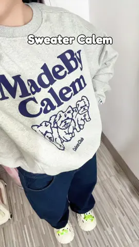 Áo nỉ CALEM form boxy siu iu #fyb #thoitrang #calem #calemclub #sweater #aoboxxy  