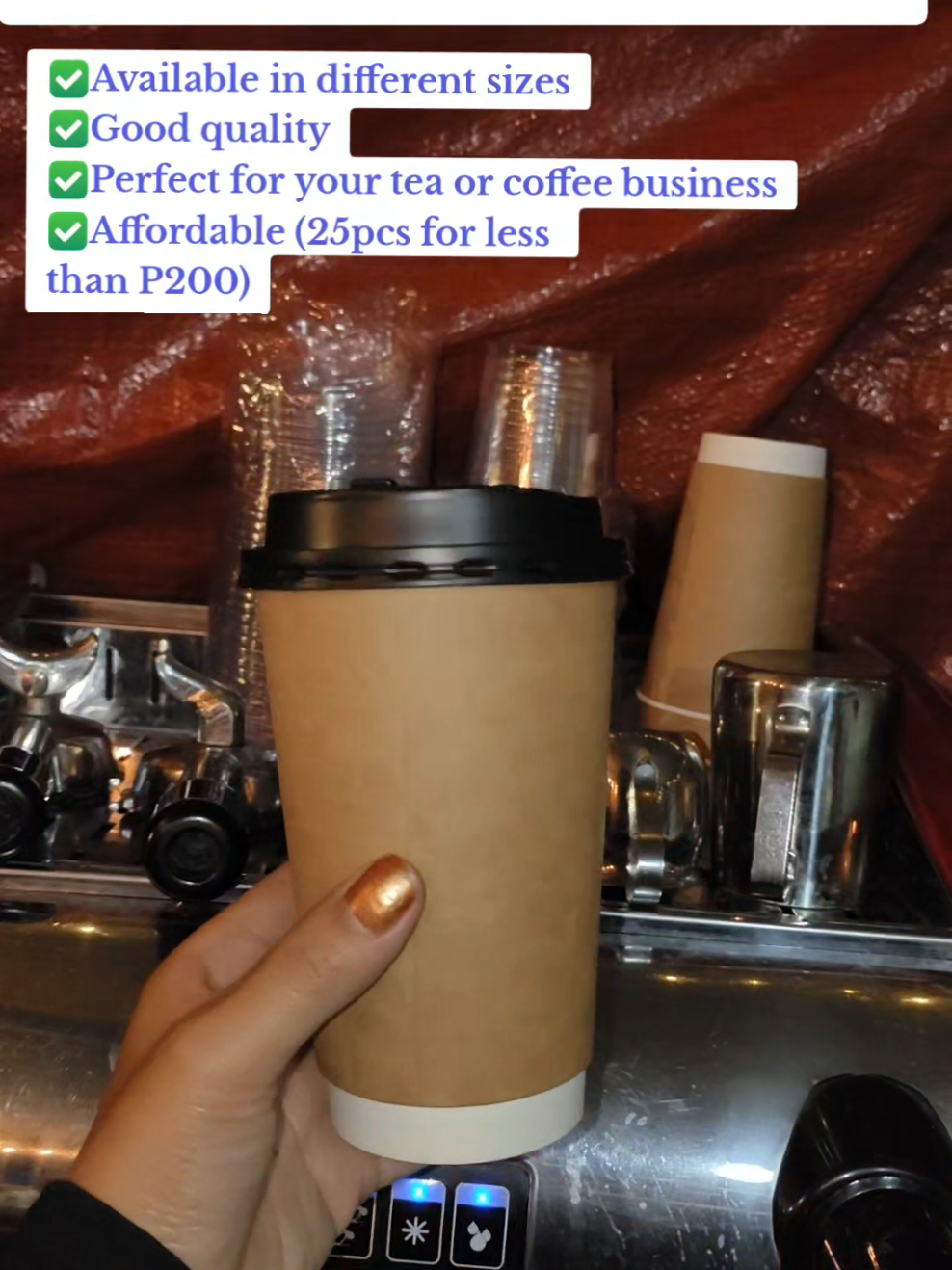 Coffee Cup na waang leak at matibay pa! #coffee #coffeecup #cup 