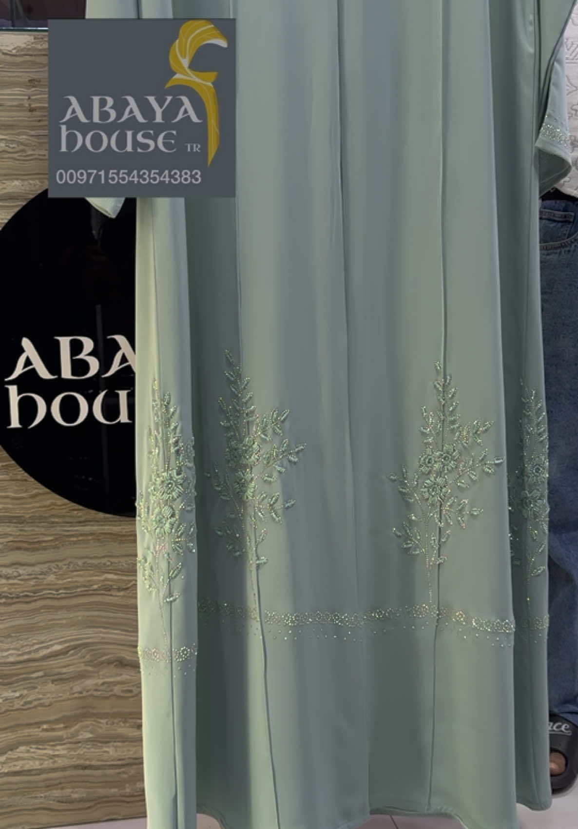 Premium Korean nidha fabric abaya, glue stone  with beeds handwork . For more models pls watsapp 00971554354383.#abaya #abayauae #abayahouse_sharjah #abayadubai #abayasharjah 