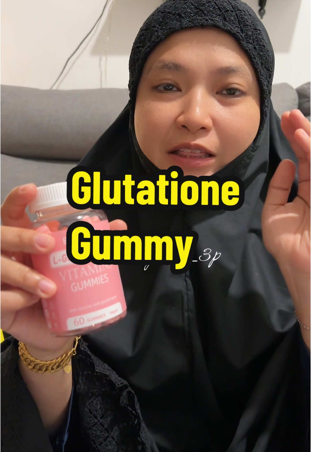 Kita pun nk kulit cerah berseri awk,paling best gluta ni xde sukrosa(gula) dan vegan..