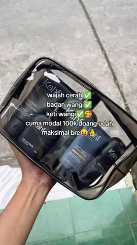 paket kahf untuk perawatan mu. #kahf #skincarecowok #kahffacewash #fyp #GlowUp #trending #kahfeveryday #kahf #trending #wibgajian 