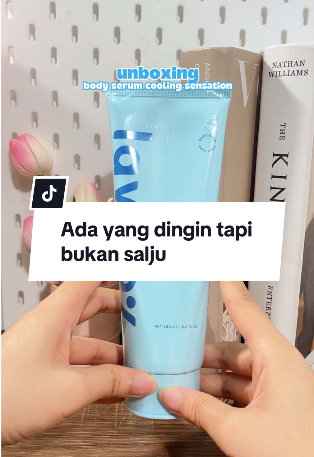 Ada yang dingin tapi bukan salju ❄️ #bodyserum #bodyserumviral #cooling #bodycare #sensasidingin #viral #lavojoy #fyp