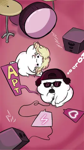 APT (Bongo Cat Remix) #bongocat #apt #rosé #brunomars #meow #miau #cat
