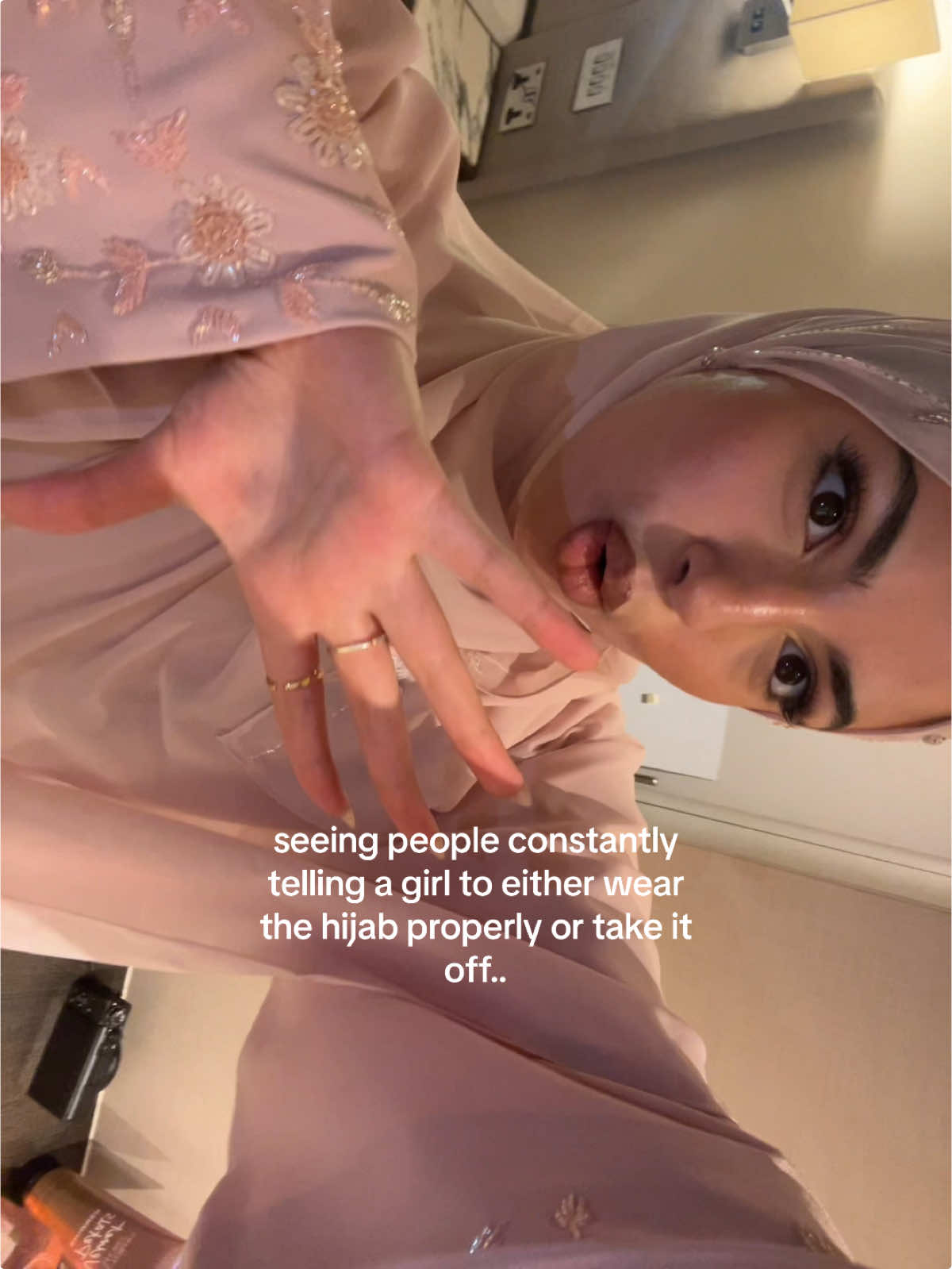 it never ends well..  #abaya #fyp #hijabi #relatable #hijab 