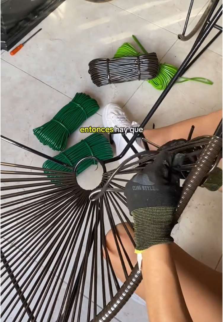 Cómo tejer una silla aguacate 🪑🥑 @Andreita Rodriguez Loviuuuuuu ❤️ gracias prima por ese día 😍