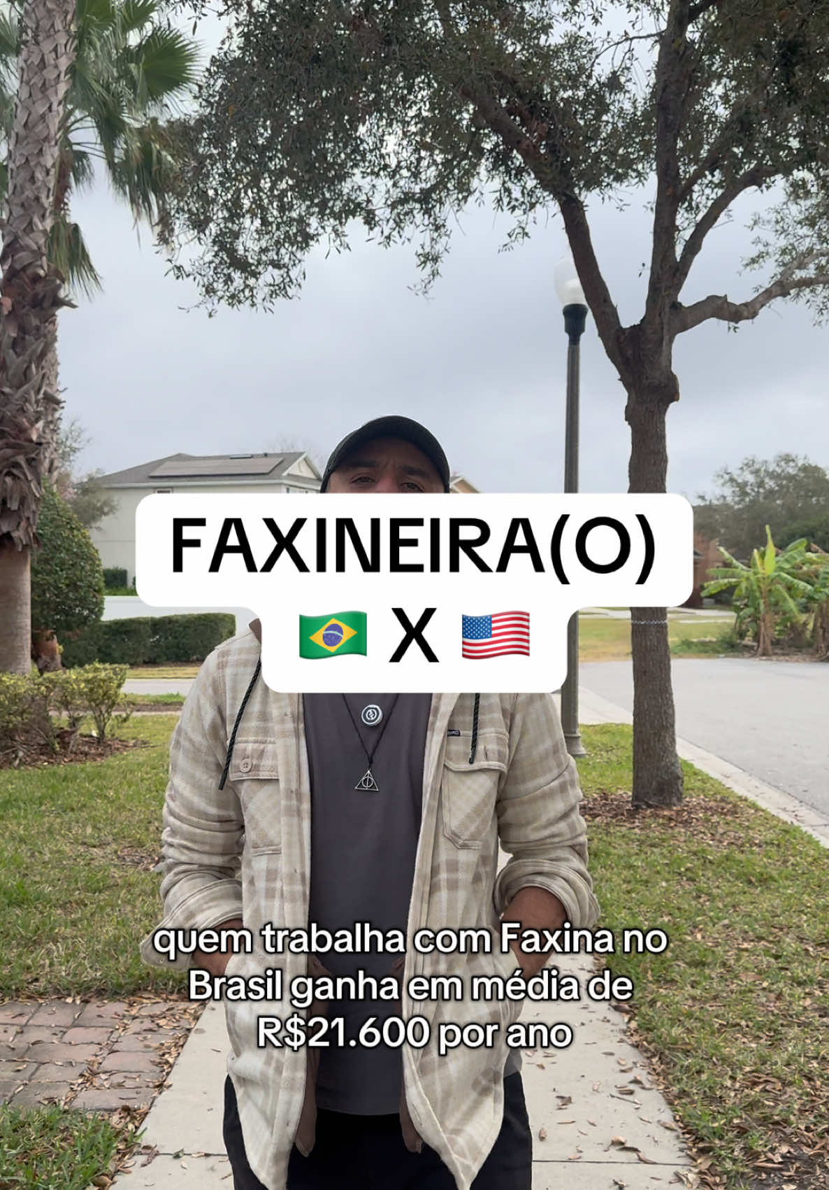 Quem vive melhor? Quem trabalha com Faxina no Brasil 🇧🇷 ou nos EUA 🇺🇸? #usa🇺🇸 #eua #brasil🇧🇷 #orlando #florida #trabalho #iphone 