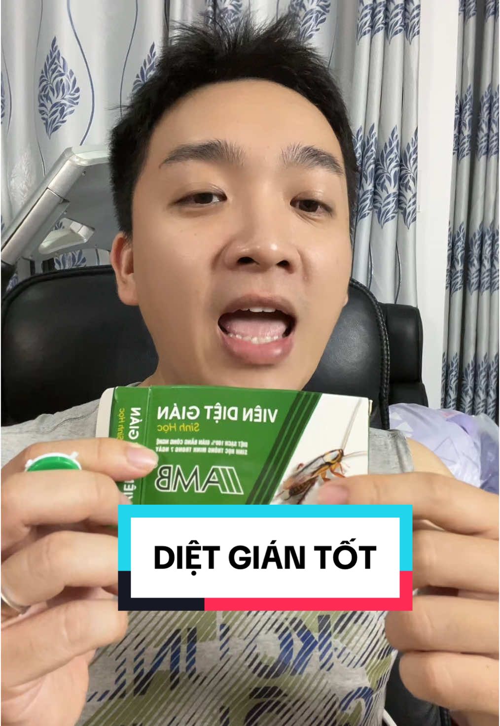 Đồ tốt mà em đã dùng. Viên diệt gián AMB hiệu quả lắm nha #viendietgian #viendietgiansinhhocamb #hungkythuat #kocnet 