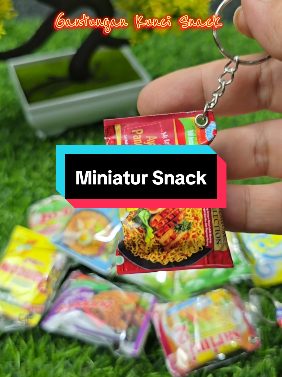 Gantungan Kunci Miniatur Snack#gantungankunci #snack #miniatur #guncanggajian #wibgajian #Ramadan #ramadanekstraseru #ramadankembalikuat #kiosmitra 