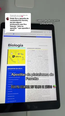 Respondendo a @namorada do Kauã🎀 já salva essa dica 💖📚 #enem #vestibular #ferretto #med #dicadeestudo #study #studytok #enem2025 #pdf 