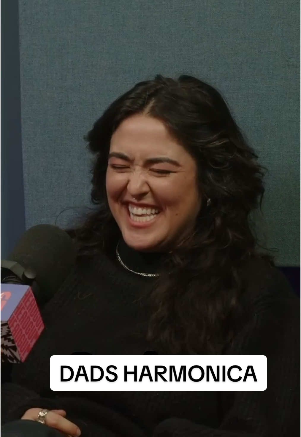 no one loves anything as much as that man loves the harmonica. click the link in my bio for the full episode with @Carly Kane #fyp #fypage #foryou #podcast #sotrue #harmonica #dad