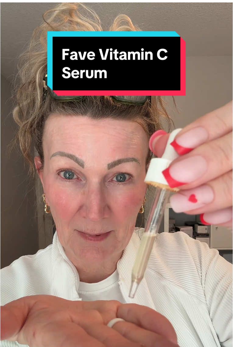 Vitamin C Serum is a heavy hitter in my morning routine ✨ #matureskin #matureskincare #over50women #vitamincserum #skindeva 