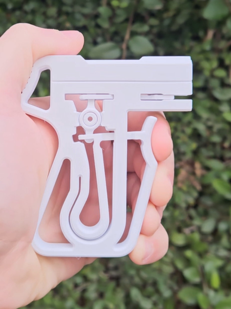 Print-in-Place BB Launcher – No Assembly Needed! #3DPrinting #Engineering #DIY #CompliantMechanism