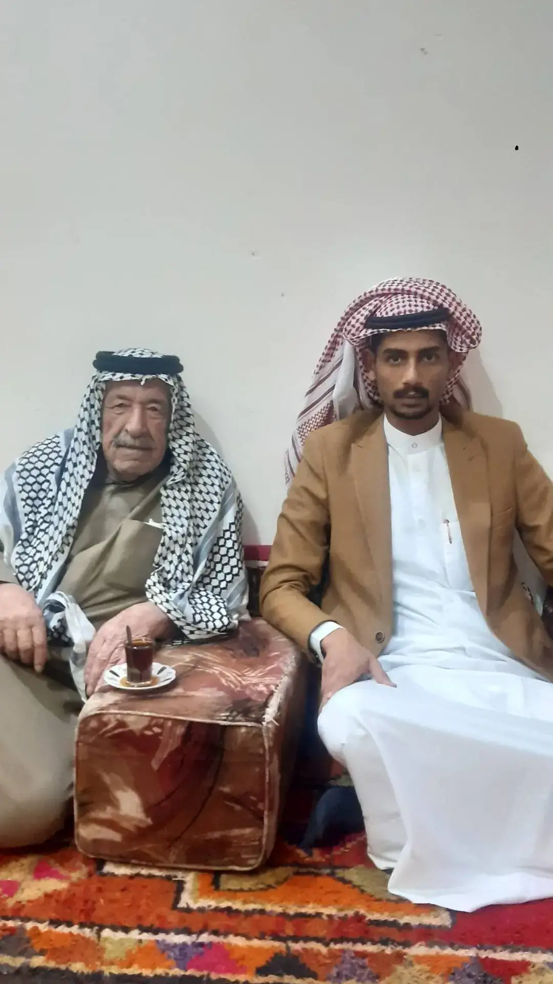 عمي الشيخ حزام ال عاصي  #بني حجيم # العطاوه  #ال غانم # الصفران # السماوه السوير