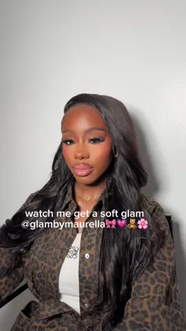 soft glam by the best @Glambymaurella ✨ obsessed with this look! 💕 #softglam #ukmua #makeupgoals #GlowUp #fyp #ukblackgirlmakeuptutorial 