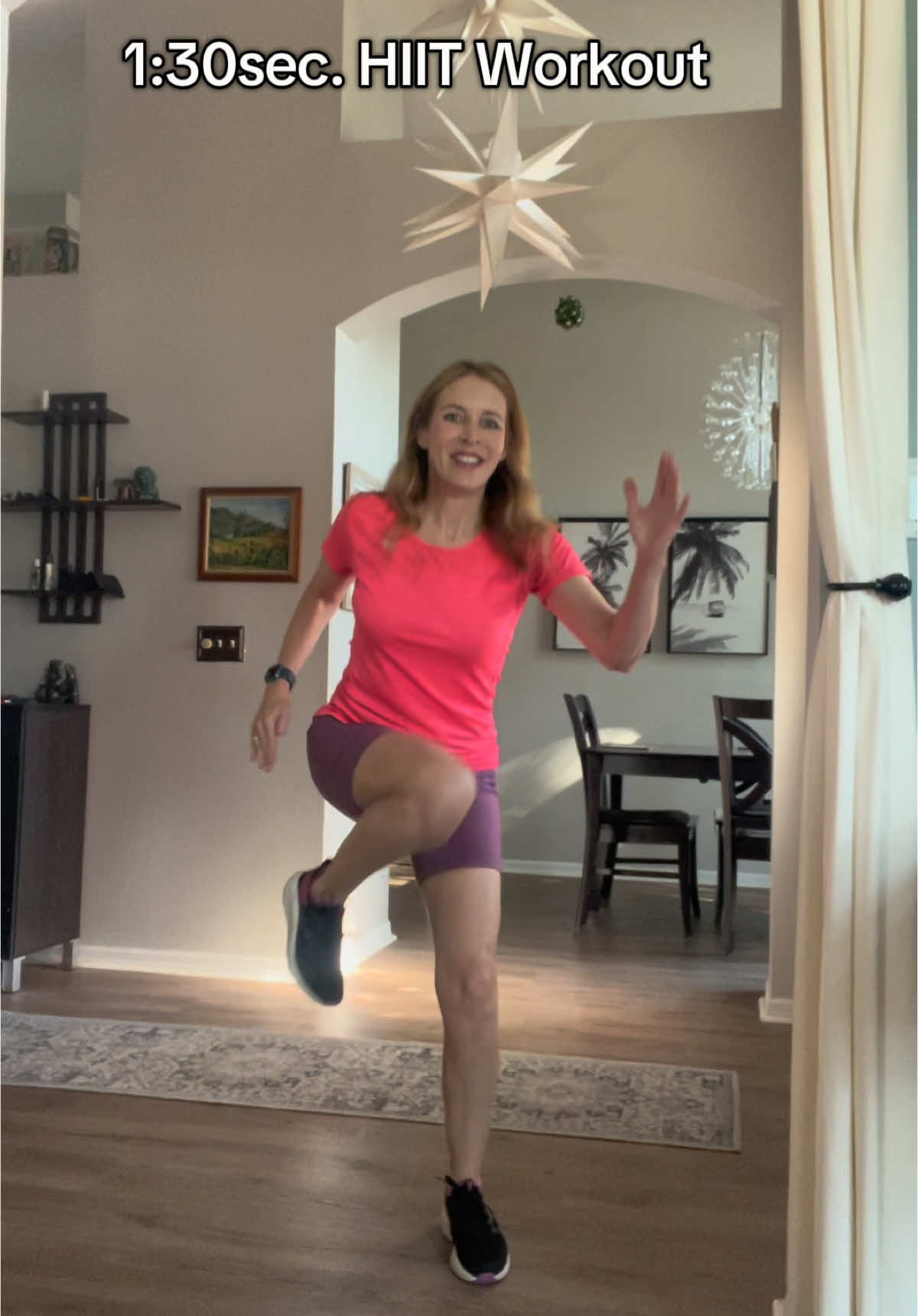 I’m a certified trainer who doesn’t spend hours working out. A little here and there really adds up. Anyone can fit in these bite size exercises. #Fitness #hiit #workout #fitnesstrainer #getfit #getmoving 