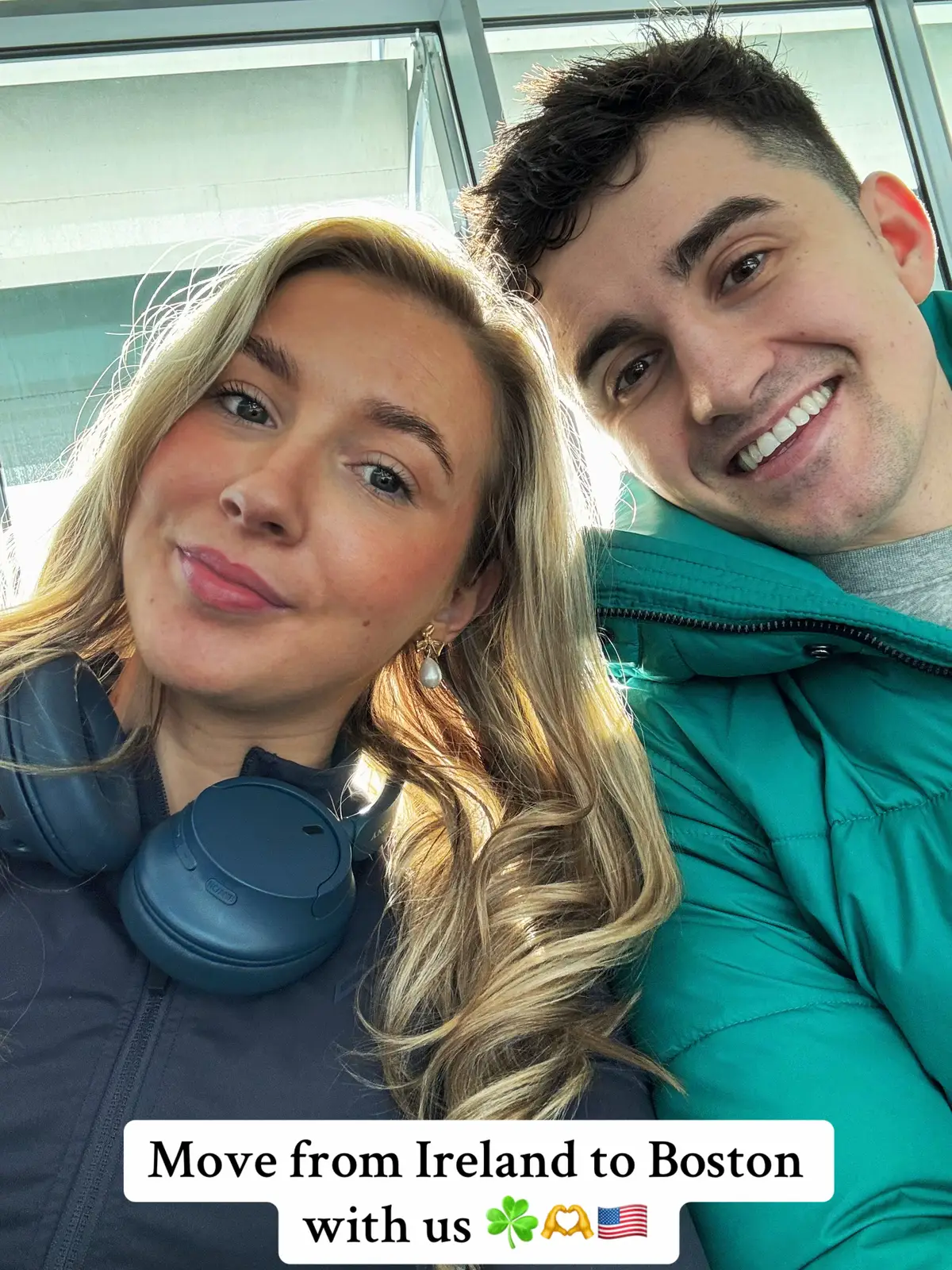 Move from Ireland to Boston with us 🫶 #Boston #relocationvlog #irishinamerica #apartmenttour 