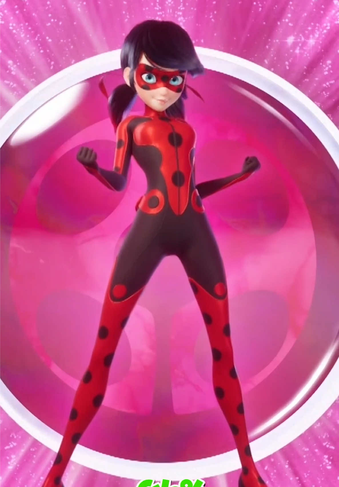 Veio aí a transformação da Ladybug nessa nova temporada! 🐞❤️ #MiraculousnoGloob