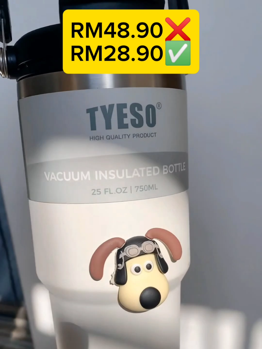 Tumbler cantik, sesuai untuk digunakan air sejuk atau panas. #tumbler #tumblerviral #tumblertyeso #tumbler tyeso generasi 2 custome name #tumbler tyeso 40oz #Tumbler Tyeso Flash Sale #bismillah #bismillahfyp #fyp #fypage #tiktokmalaysia #tiktokviral 