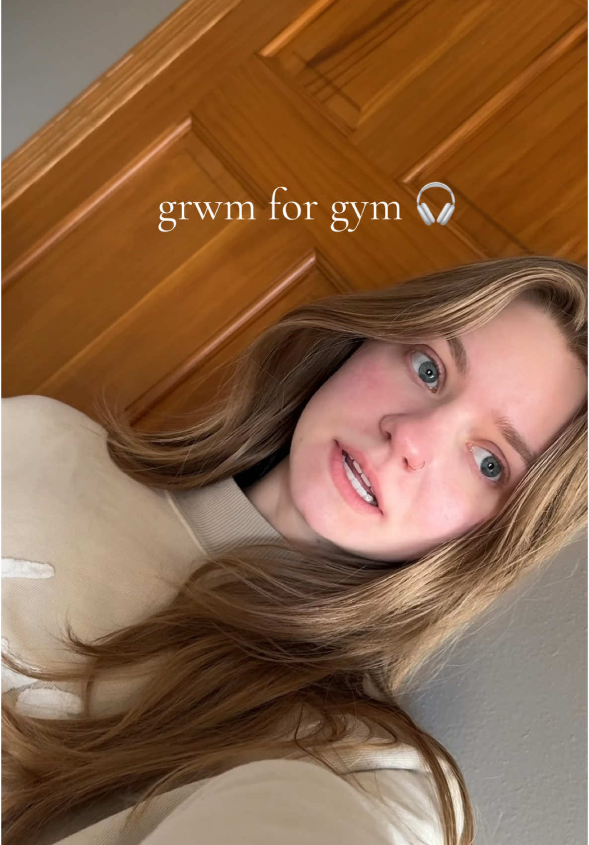 me the whole video: 😐 I need to add some enthusiasm but idc i’m still posting it😁 @@Gymshark ##gymoutfits##grwmforgym##foryoupage##gymfitideas##GymTok