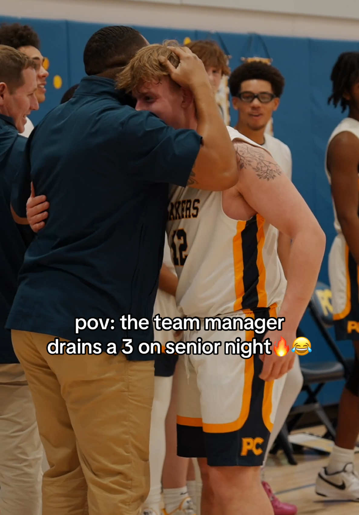 Bro shut down the gym😂🔥 #fyp #aau #philly 