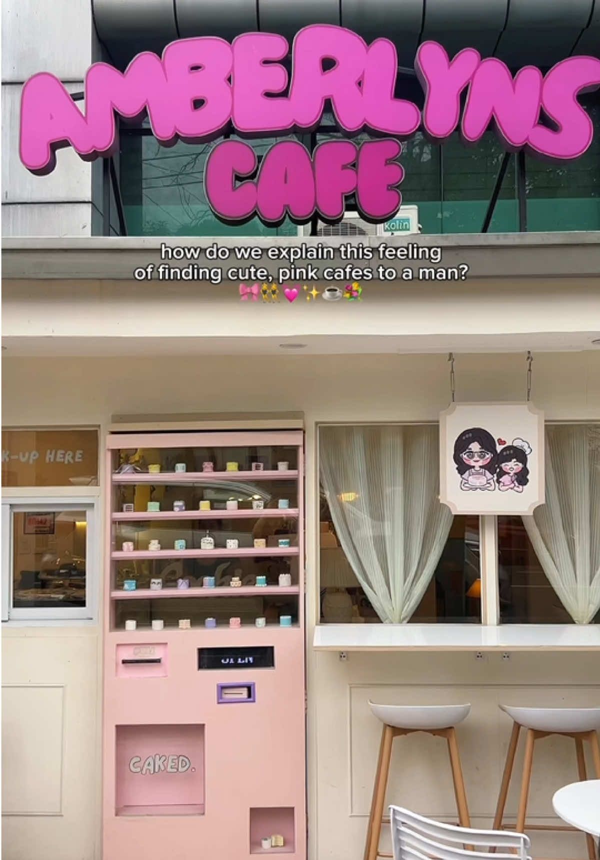 discovered the prettiest café for all the girly girls! 🎀✨ @Amberlyns Cake + Cafe in Maginhawa, Quezon City!  #amberlynscafe #cafeph #foodieph #cafehopping #cafeinquezoncity #coffee #coffeetiktok #cafe #fyp 